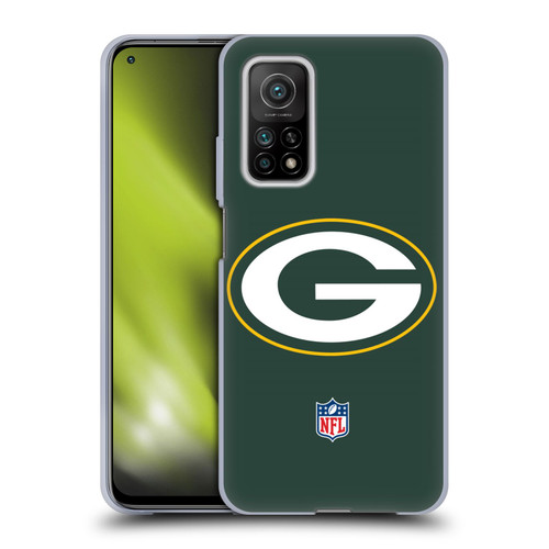 NFL Green Bay Packers Logo Plain Soft Gel Case for Xiaomi Mi 10T 5G