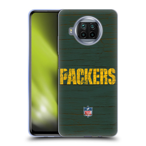 NFL Green Bay Packers Logo Distressed Look Soft Gel Case for Xiaomi Mi 10T Lite 5G