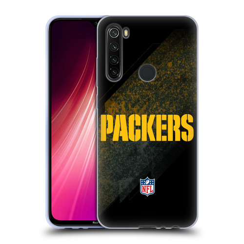 NFL Green Bay Packers Logo Blur Soft Gel Case for Xiaomi Redmi Note 8T
