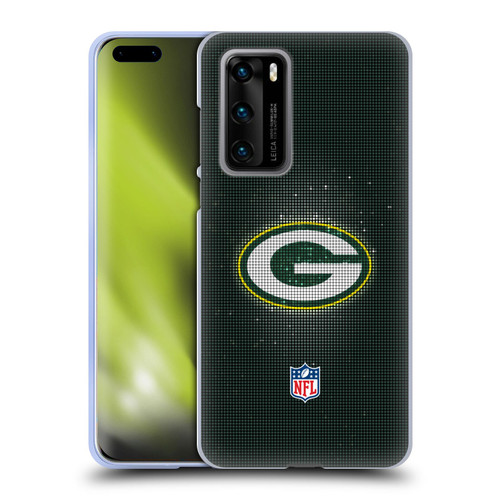 NFL Green Bay Packers Artwork LED Soft Gel Case for Huawei P40 5G