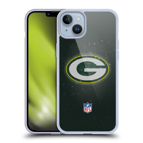 NFL Green Bay Packers Artwork LED Soft Gel Case for Apple iPhone 14 Plus