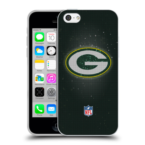 NFL Green Bay Packers Artwork LED Soft Gel Case for Apple iPhone 5c