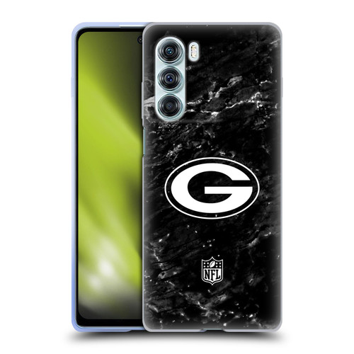 NFL Green Bay Packers Artwork Marble Soft Gel Case for Motorola Edge S30 / Moto G200 5G