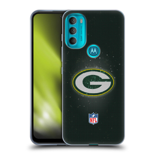 NFL Green Bay Packers Artwork LED Soft Gel Case for Motorola Moto G71 5G