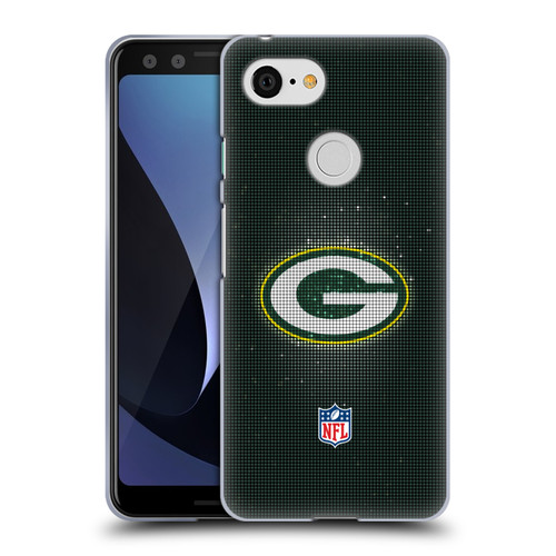 NFL Green Bay Packers Artwork LED Soft Gel Case for Google Pixel 3