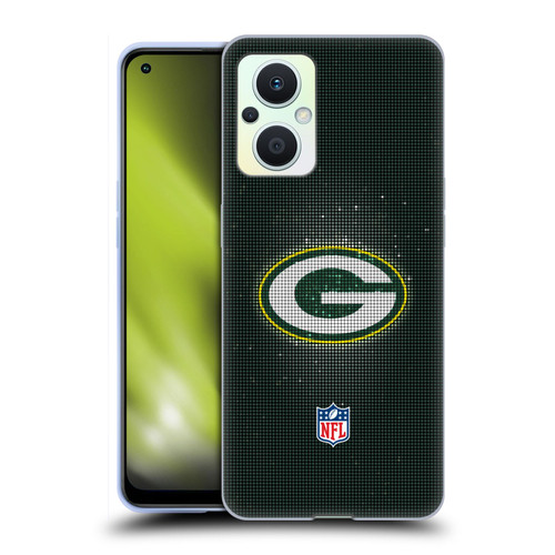 NFL Green Bay Packers Artwork LED Soft Gel Case for OPPO Reno8 Lite