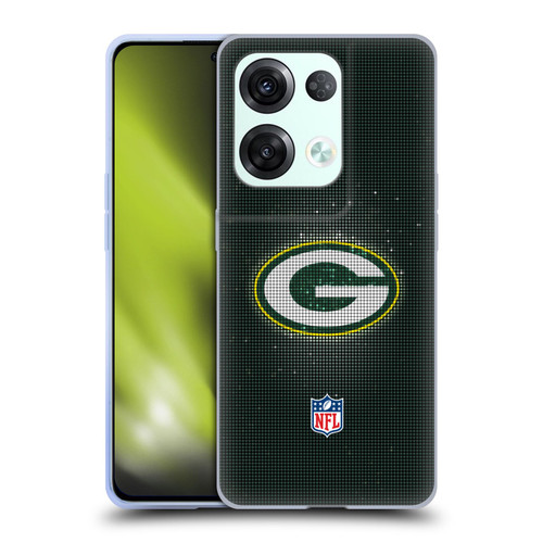 NFL Green Bay Packers Artwork LED Soft Gel Case for OPPO Reno8 Pro