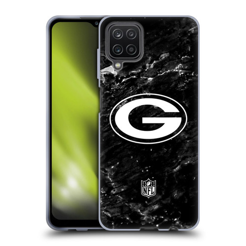NFL Green Bay Packers Artwork Marble Soft Gel Case for Samsung Galaxy A12 (2020)