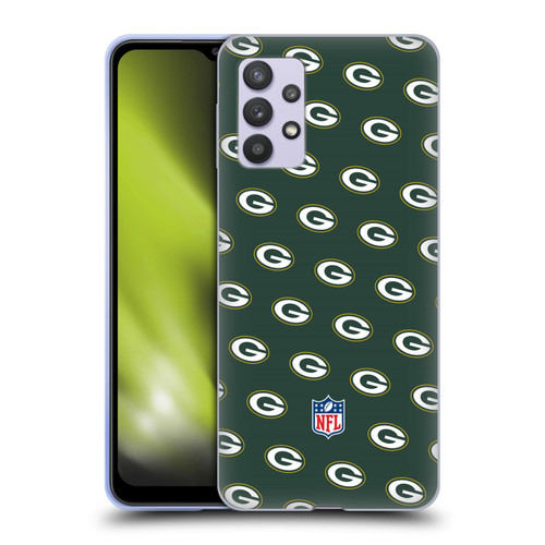 NFL Green Bay Packers Artwork Patterns Soft Gel Case for Samsung Galaxy A32 5G / M32 5G (2021)