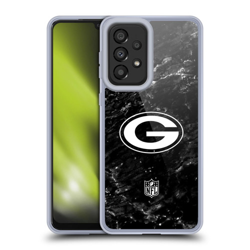 NFL Green Bay Packers Artwork Marble Soft Gel Case for Samsung Galaxy A33 5G (2022)