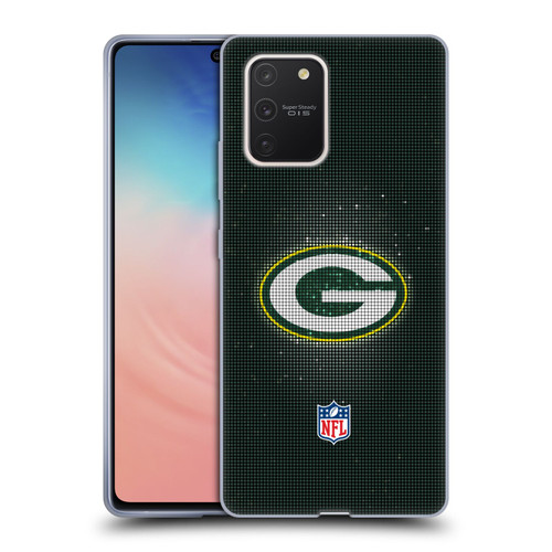 NFL Green Bay Packers Artwork LED Soft Gel Case for Samsung Galaxy S10 Lite