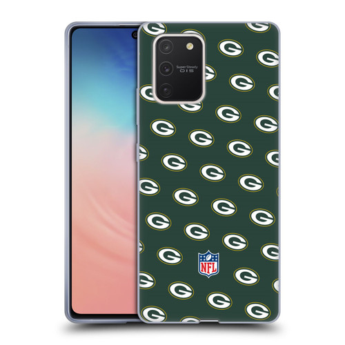 NFL Green Bay Packers Artwork Patterns Soft Gel Case for Samsung Galaxy S10 Lite