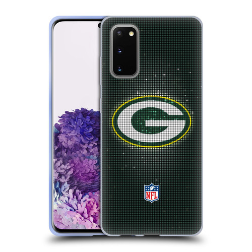 NFL Green Bay Packers Artwork LED Soft Gel Case for Samsung Galaxy S20 / S20 5G