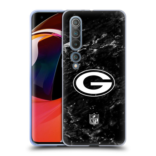 NFL Green Bay Packers Artwork Marble Soft Gel Case for Xiaomi Mi 10 5G / Mi 10 Pro 5G