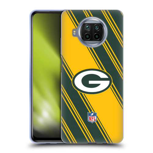NFL Green Bay Packers Artwork Stripes Soft Gel Case for Xiaomi Mi 10T Lite 5G
