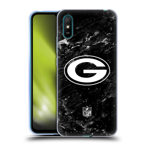 NFL Green Bay Packers Artwork Marble Soft Gel Case for Xiaomi Redmi 9A / Redmi 9AT