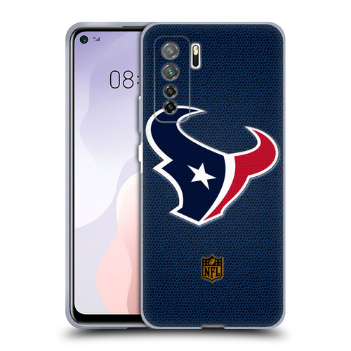 NFL Houston Texans Logo Football Soft Gel Case for Huawei Nova 7 SE/P40 Lite 5G