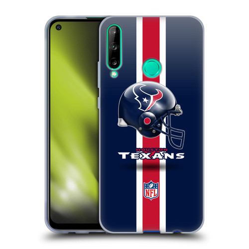 NFL Houston Texans Logo Helmet Soft Gel Case for Huawei P40 lite E