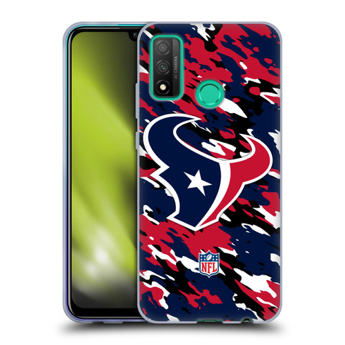 NFL Houston Texans Logo Camou Soft Gel Case for Huawei P Smart (2020)