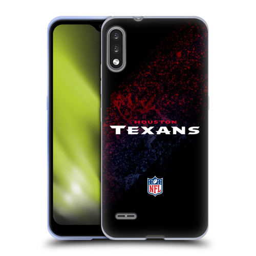 NFL Houston Texans Logo Blur Soft Gel Case for LG K22