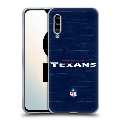 NFL Houston Texans Logo Distressed Look Soft Gel Case for Samsung Galaxy A90 5G (2019)