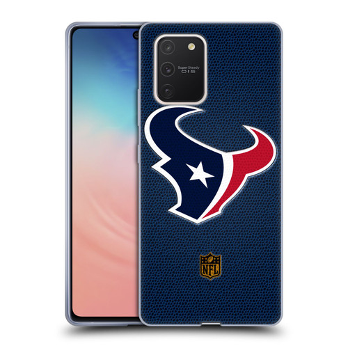 NFL Houston Texans Logo Football Soft Gel Case for Samsung Galaxy S10 Lite