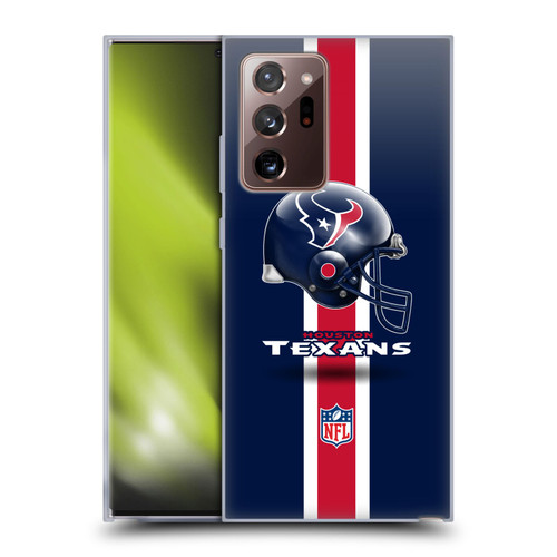 NFL Houston Texans Logo Helmet Soft Gel Case for Samsung Galaxy Note20 Ultra / 5G