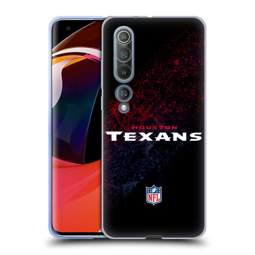 NFL Houston Texans Logo Blur Soft Gel Case for Xiaomi Mi 10 5G / Mi 10 Pro 5G