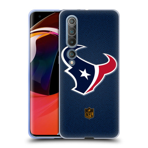 NFL Houston Texans Logo Football Soft Gel Case for Xiaomi Mi 10 5G / Mi 10 Pro 5G