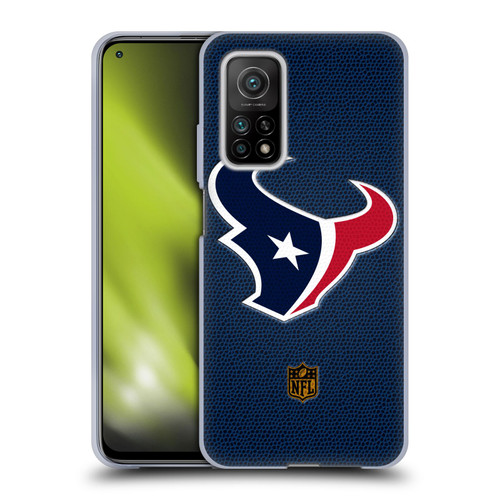 NFL Houston Texans Logo Football Soft Gel Case for Xiaomi Mi 10T 5G