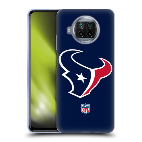 NFL Houston Texans Logo Plain Soft Gel Case for Xiaomi Mi 10T Lite 5G
