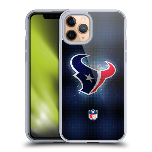 NFL Houston Texans Artwork LED Soft Gel Case for Apple iPhone 11 Pro