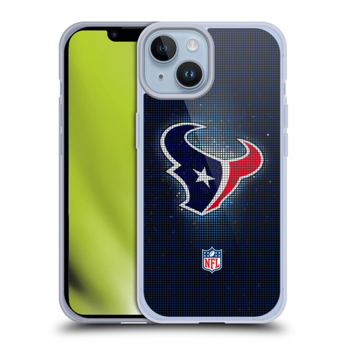 NFL Houston Texans Artwork LED Soft Gel Case for Apple iPhone 14