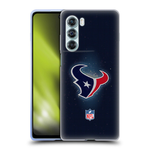 NFL Houston Texans Artwork LED Soft Gel Case for Motorola Edge S30 / Moto G200 5G