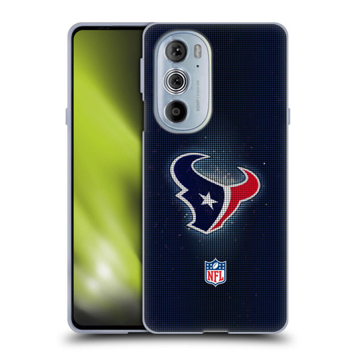 NFL Houston Texans Artwork LED Soft Gel Case for Motorola Edge X30