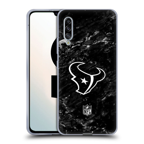 NFL Houston Texans Artwork Marble Soft Gel Case for Samsung Galaxy A90 5G (2019)