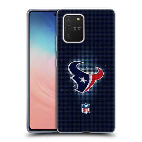 NFL Houston Texans Artwork LED Soft Gel Case for Samsung Galaxy S10 Lite