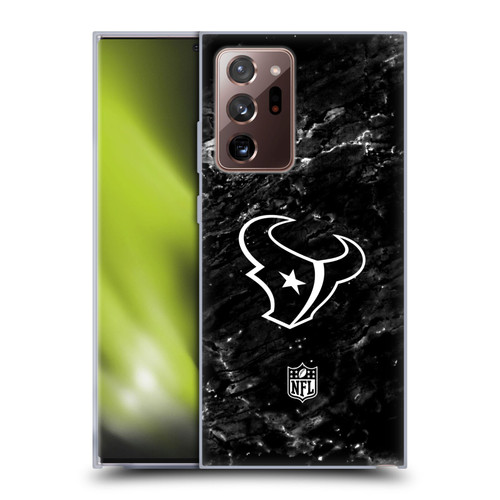 NFL Houston Texans Artwork Marble Soft Gel Case for Samsung Galaxy Note20 Ultra / 5G