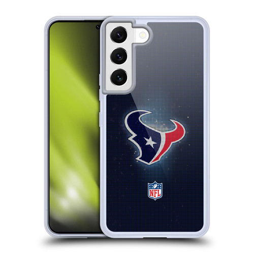 NFL Houston Texans Artwork LED Soft Gel Case for Samsung Galaxy S22 5G