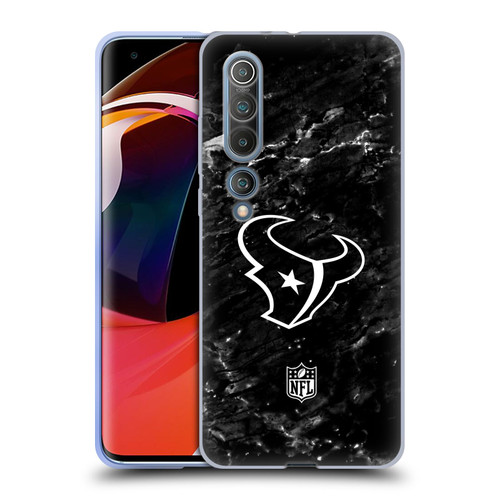 NFL Houston Texans Artwork Marble Soft Gel Case for Xiaomi Mi 10 5G / Mi 10 Pro 5G