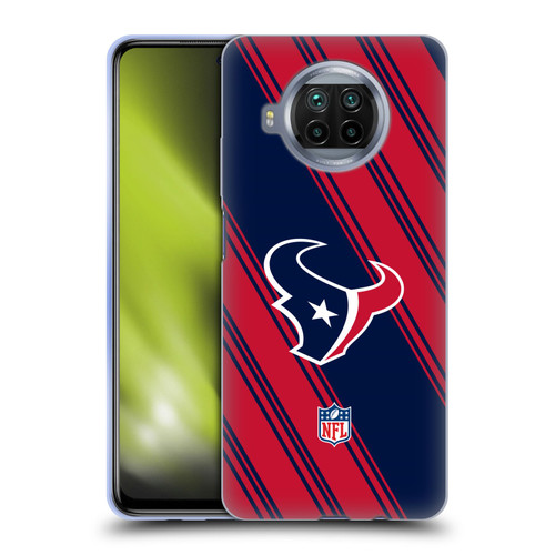 NFL Houston Texans Artwork Stripes Soft Gel Case for Xiaomi Mi 10T Lite 5G