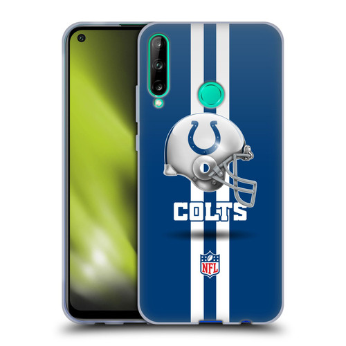 NFL Indianapolis Colts Logo Helmet Soft Gel Case for Huawei P40 lite E