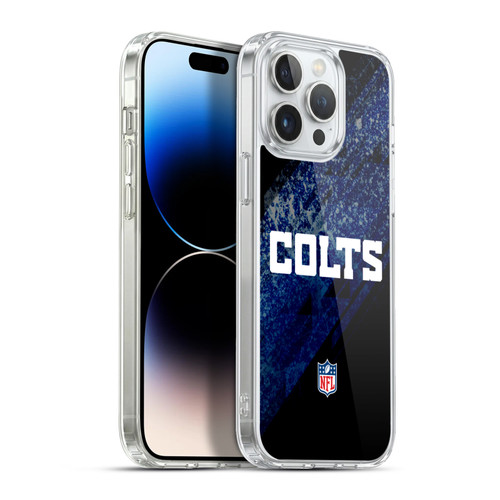NFL Indianapolis Colts Logo Blur Soft Gel Case for Apple iPhone 13 Pro Max & MagSafe