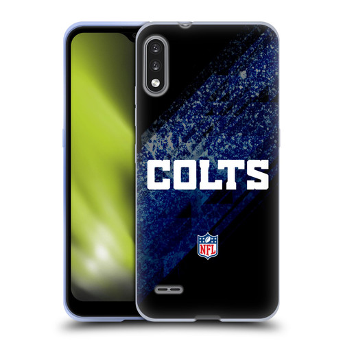 NFL Indianapolis Colts Logo Blur Soft Gel Case for LG K22