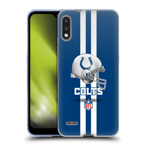 NFL Indianapolis Colts Logo Helmet Soft Gel Case for LG K22