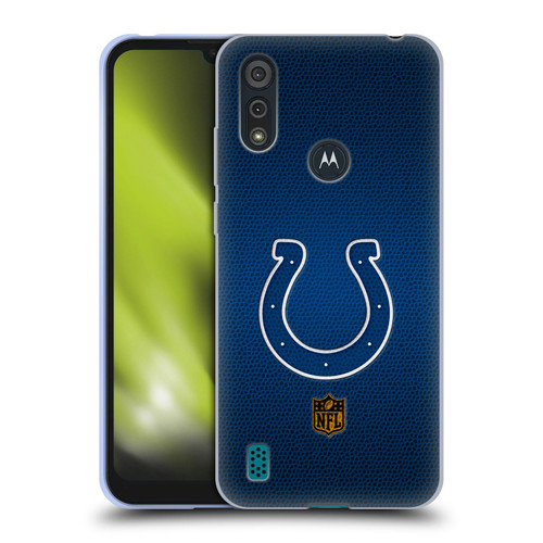 NFL Indianapolis Colts Logo Football Soft Gel Case for Motorola Moto E6s (2020)