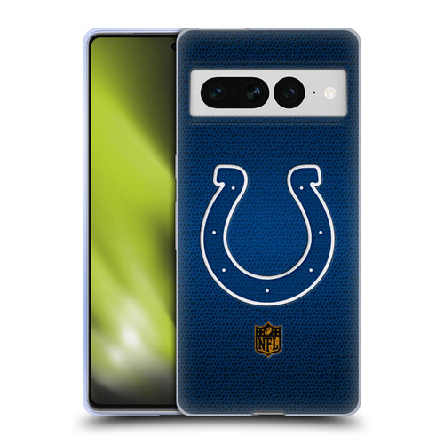 NFL Indianapolis Colts Logo Football Soft Gel Case for Google Pixel 7 Pro