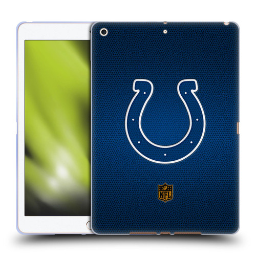 NFL Indianapolis Colts Logo Football Soft Gel Case for Apple iPad 10.2 2019/2020/2021