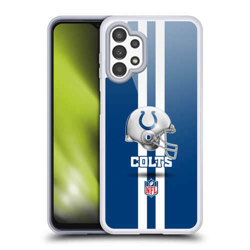 NFL Indianapolis Colts Logo Helmet Soft Gel Case for Samsung Galaxy A13 (2022)