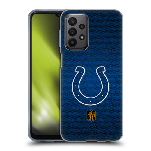 NFL Indianapolis Colts Logo Football Soft Gel Case for Samsung Galaxy A23 / 5G (2022)